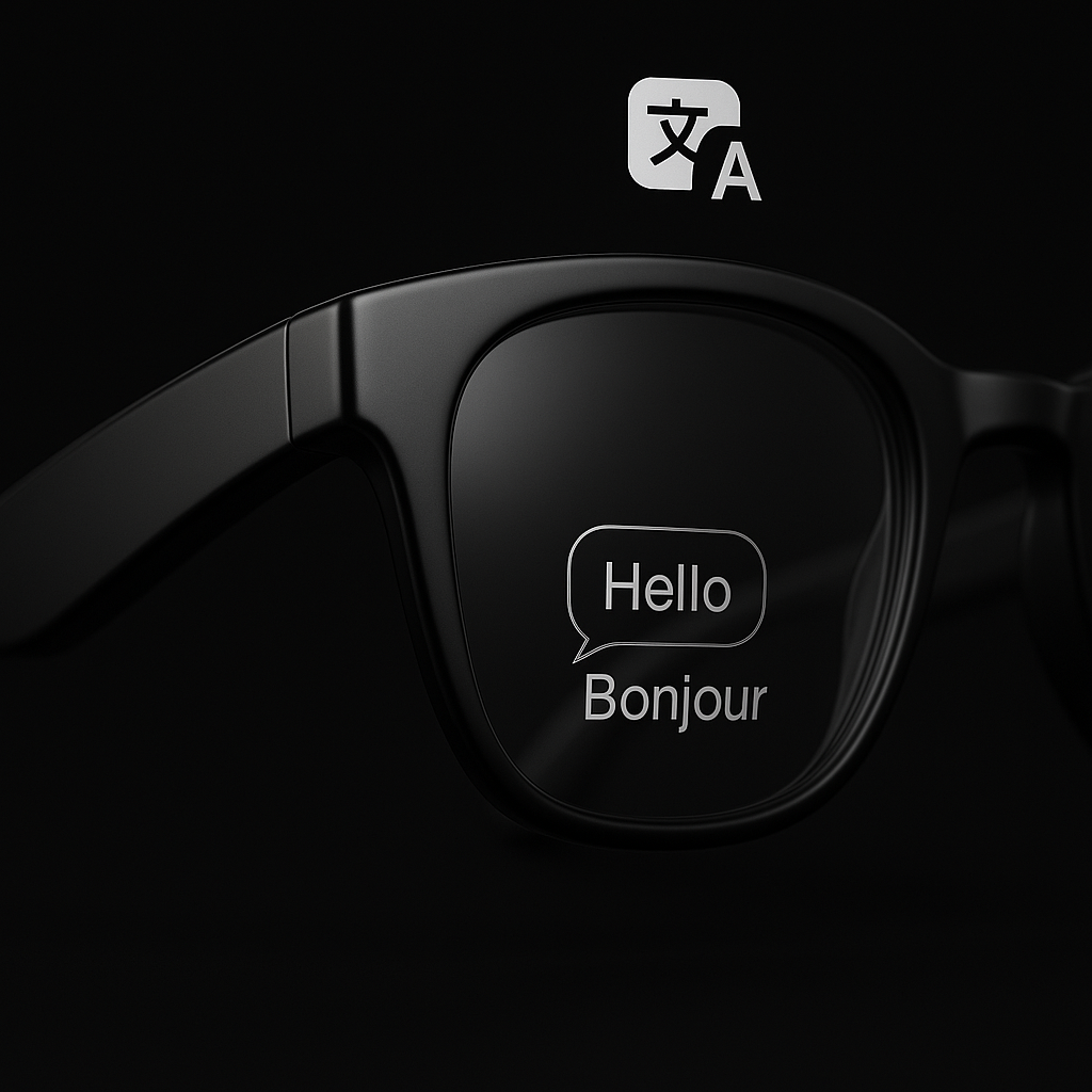 Lunettes connectées 4K IA