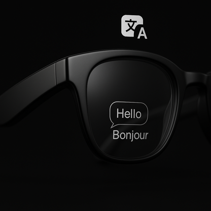 Lunettes connectées 4K IA