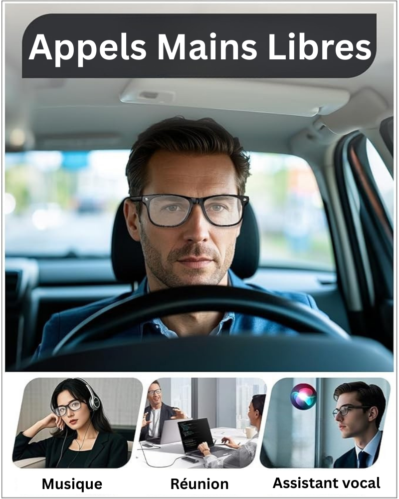 Lunettes connectées 4K IA
