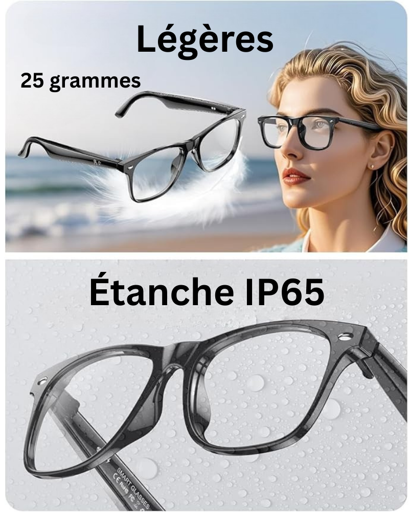 Lunettes connectées 4K IA