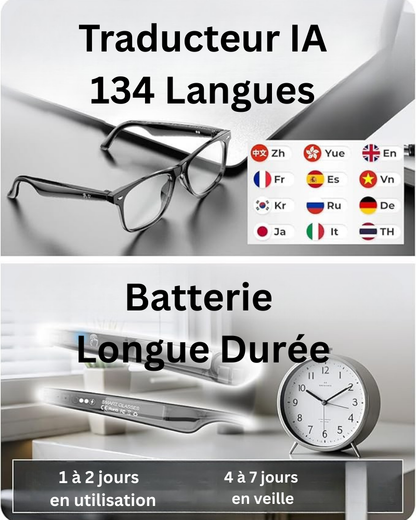 Lunettes connectées 4K IA